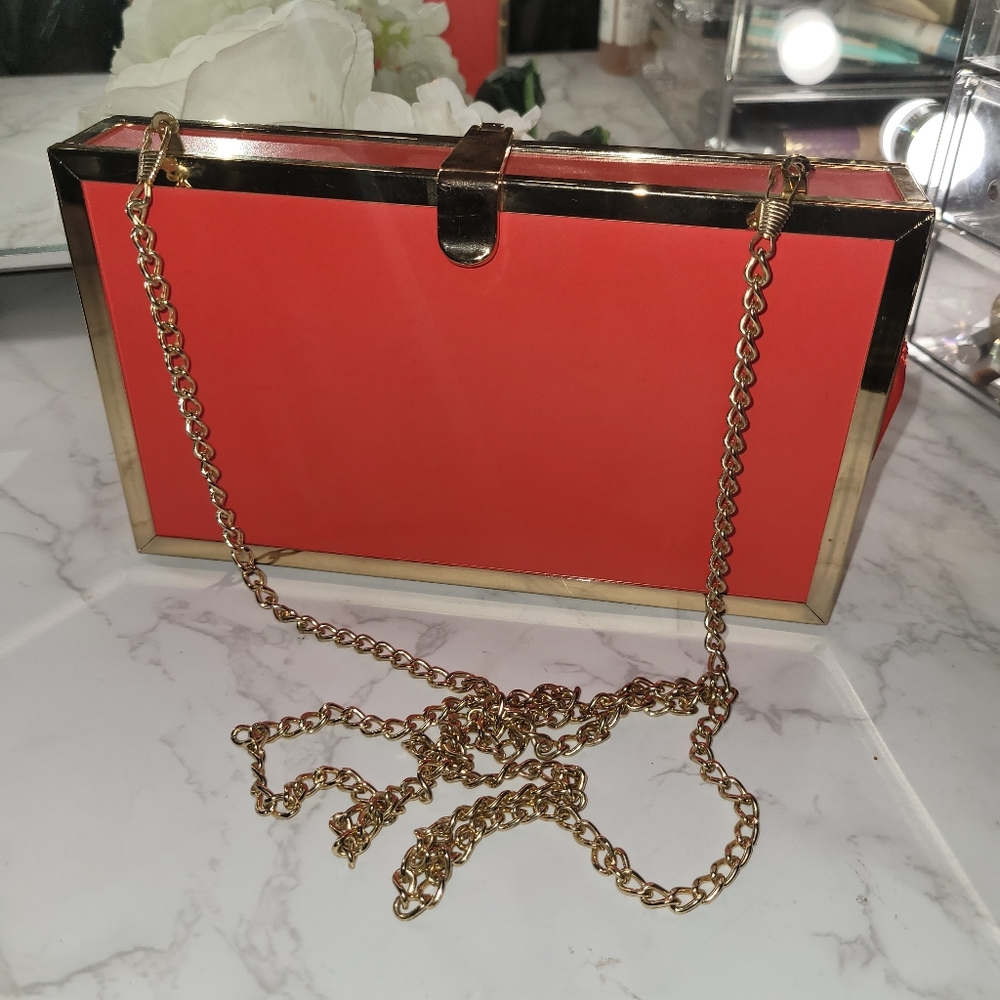 Red Aldo clutch/purse